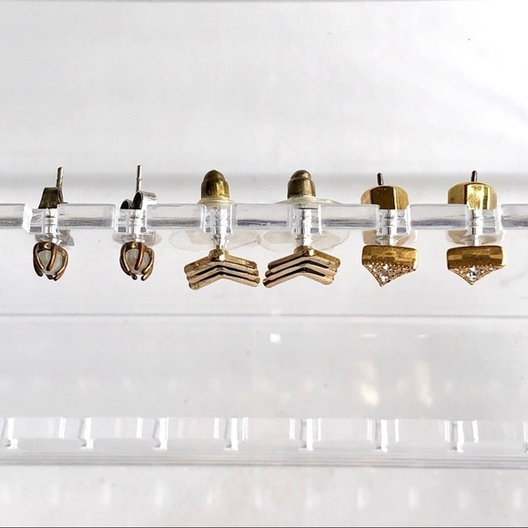 Gold Stud Earring Bundle - Picture 4 of 11